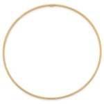 10k 1.5mm Polished Slip-on Bangle Bracelet - Image 2