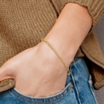 10K Polished Fancy Link Bracelet - Image 5