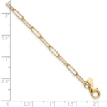 10K Polished Fancy Link Bracelet - Image 4