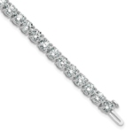 14kw Lab Grown 14 ctw.VS DEF Diamond Tennis Bracelet