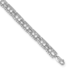 14kw TRUE ORIGIN Lab Grown Diamond VS DEF Fancy Link Bracelet