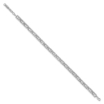 14kw TRUE ORIGIN Lab Grown Diamond VS DEF Fancy Link Bracelet - Image 2