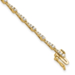 14Ky TRUE ORIGIN Lab Grown Diamond VS DEF Bracelet