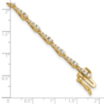 14Ky TRUE ORIGIN Lab Grown Diamond VS DEF Bracelet - Image 5