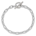14KW TRUE ORIGIN Lab Grown Diamond VS DEF Toggle Bracelet - Image 4
