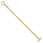 14K TRUE ORIGIN Lab Grown Diamond VS DEF Toggle Bracelet - Image 2