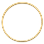 14k 3mm Polished Square Tube Slip-on Bangle - Image 2