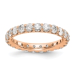 14kr TRUE ORIGIN Lab Grown Diamond VS DEF 3ct. Eternity Band