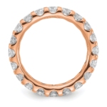 14kr TRUE ORIGIN Lab Grown Diamond VS DEF 3ct. Eternity Band - Image 2
