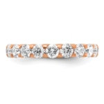 14kr TRUE ORIGIN Lab Grown Diamond VS DEF 3ct. Eternity Band - Image 3