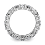 14k White Gold True Origin Lab Grown Diamond VS/SI Eternity Band Mtg - Image 2