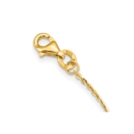 14k Two-tone Polished w/1in ext. Necklace - Image 3