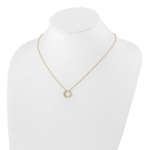 True Origin 14K 1/4 carat Lab Grown Diamond VS/SI  D E F  Eternity 18 inch Necklace - Image 4