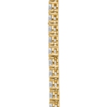 14ky Lab Grown 36 ct. VS DEF Round Diamond Straight Necklace - Image 6