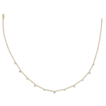14K Lab Grown Diamond VS/SI FGH Multi Station Necklace - Image 3