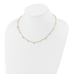 14K Lab Grown Diamond VS/SI FGH Multi Station Necklace - Image 4