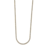 14K TRUE ORIGIN Lab Grown Diamond VS DEF Tennis Necklace - Image 2
