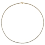 14K TRUE ORIGIN Lab Grown Diamond VS DEF Tennis Necklace - Image 6