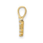 14K Lab Grown VS/SI FGH Dia Letter Y Initial Pendant - Image 2