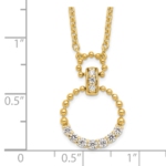14K Lab Grown Diamond VS/SI FGH Necklace - Image 3