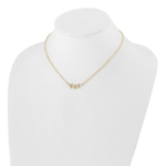 14K Lab Grown Diamond VS/SI FGH Branch with Leaves Necklace - Image 4