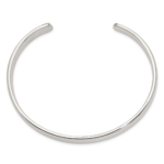 Sterling Silver 7mm Cuff Bangle - Image 2
