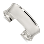 Sterling Silver 20mm Cuff Bangle Bracelet