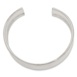 Sterling Silver 20mm Cuff Bangle Bracelet - Image 2