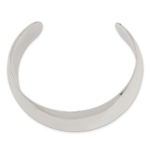 Sterling Silver 28.5mm Cuff Bangle Bracelet - Image 2