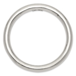 Sterling Silver 8mm Slip-on Tube Bangle - Image 2