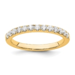14ky TRUE ORIGIN Lab Grown Diamond VS DEF Wedding Band