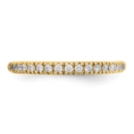 True Origin 14K 1/4 carat Lab Grown Diamond VS/SI  D E F  Band - Image 4
