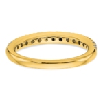 True Origin 14K 1/2 carat Lab Grown Diamond VS/SI  D E F  Band - Image 5