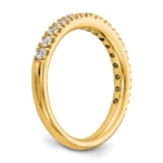 True Origin 14K 1/2 carat Lab Grown Diamond VS/SI  D E F  Band - Image 6