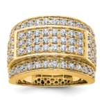 14k TRUE ORIGIN Lab Grown Diamond3ctw VS DEF Men's Band
