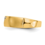 True Origin 14K Men's 1/5 carat Lab Grown Diamond VS/SI  D E F  Band - Image 3