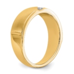 True Origin 14K Men's 1/5 carat Lab Grown Diamond VS/SI  D E F  Band - Image 6