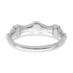 14K White Gold Lab Grown Diamond VS/SI FGH Fancy Ring - Image 6