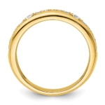 14k Lab Grown Diamond VS/SI FGH Wedding Band - Image 2