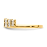14K Lab Grown VS/SI FGH Dia Ring Wrap - Image 3