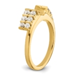 14K Lab Grown VS/SI FGH Dia Ring Wrap - Image 6