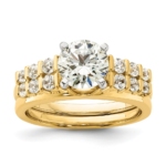 14K Lab Grown VS/SI FGH Dia Ring Wrap - Image 7