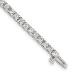 True Origin White Gold 2 1/5 carat Lab Grown Diamond VS/SI  D E F  Tennis Bracelet
