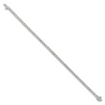 True Origin White Gold 2 1/5 carat Lab Grown Diamond VS/SI  D E F  Tennis Bracelet - Image 2
