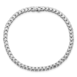 True Origin White Gold 2 1/5 carat Lab Grown Diamond VS/SI  D E F  Tennis Bracelet - Image 5