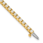 True Origin 2 7/8 carat Lab Grown Diamond VS/SI  D E F  Tennis Bracelet