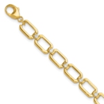 14K TRUE ORIGIN Lab Grown Diamond VS DEF Link Bracelet