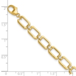 14K TRUE ORIGIN Lab Grown Diamond VS DEF Link Bracelet - Image 4