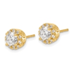 14K Lab Grown Diamond VS/SI FGH Post Complete Earrings - Image 2