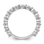 14kw TRUE ORIGIN Lab Grown Diamond VS DEF 12 Stone Band - Image 2